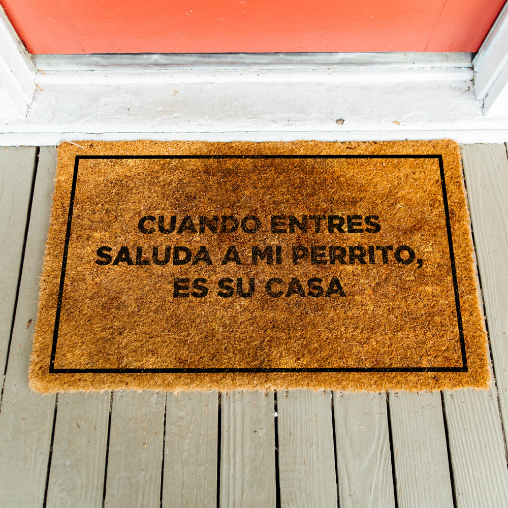 Tapete con frases varias