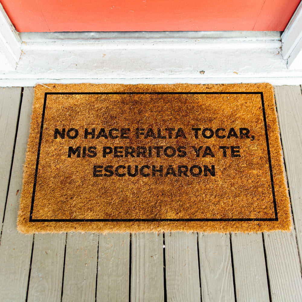 Tapete con frases varias
